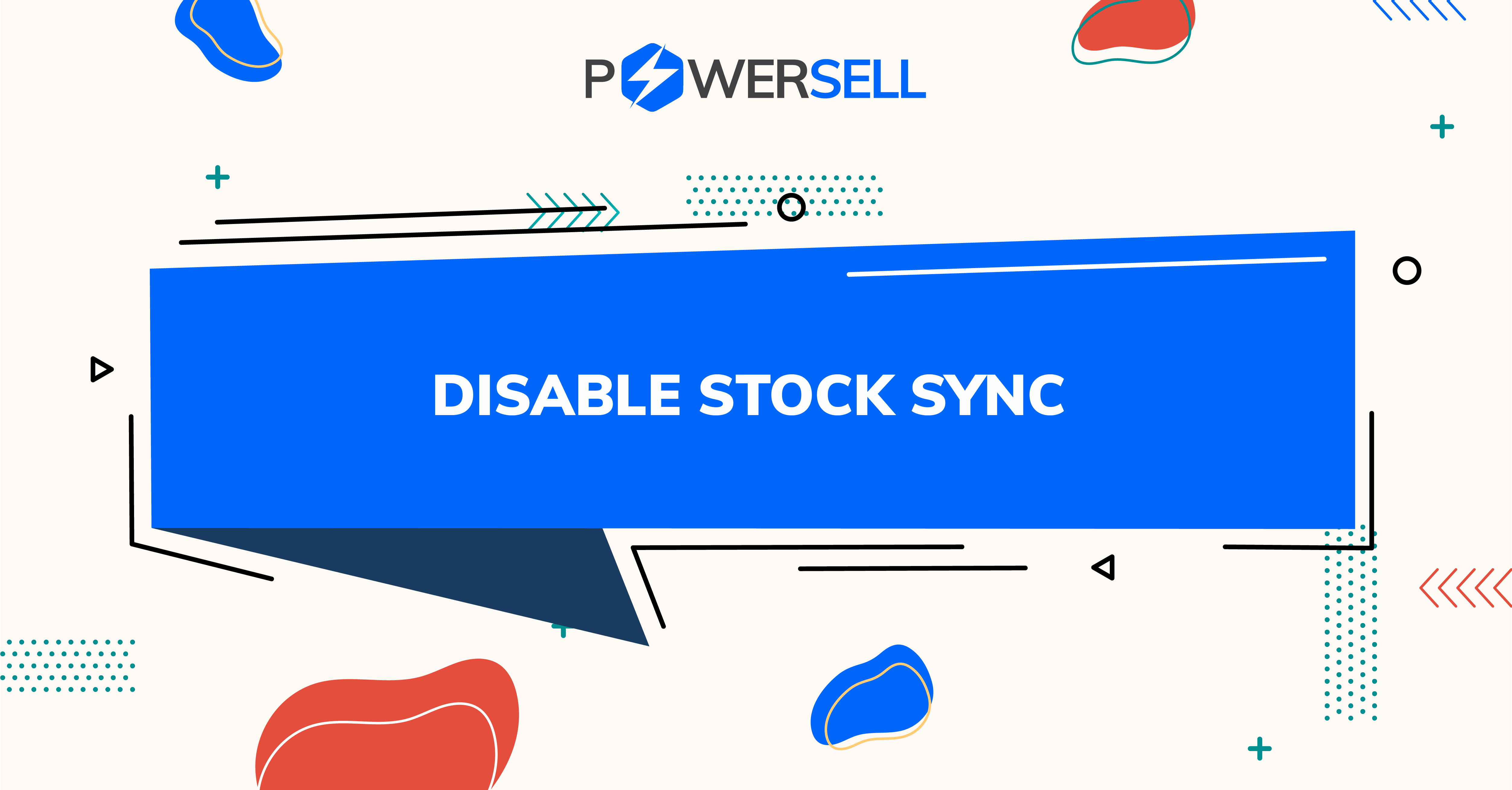DISABLE STOCK SYNC: Solution for VIRTUAL stock management!